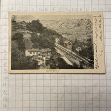 Cartolina Postale Paesaggistica Meana Stazione Lato Sud Viaggiata 2 Cent Torino
