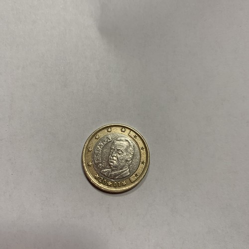 Moneta euro spagna - 1, 2001