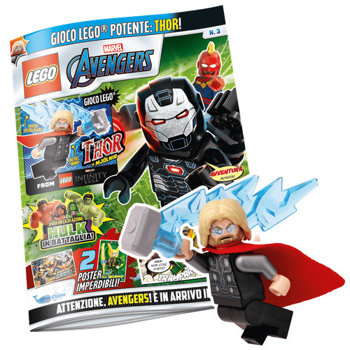 Lego avengers thor - lego, n.3