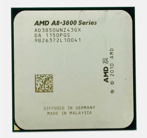 Amd series 3850 cpu - amd, a8-3850