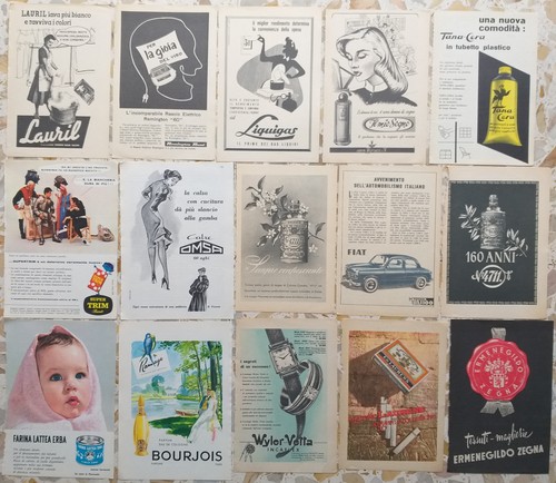Pagine pubblicità anni - 15, di