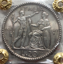 RARO 20 Lire LITTORE  1927