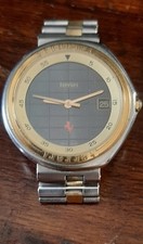 Ferrari By Cartier -Watch Quartz- Gold & Steel Swiss Made 36mm