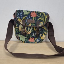 Borsa a tracolla Barbour Golden Lilly William Morris lino tracolla floreale 