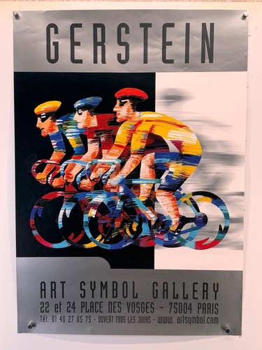 Rare david gerstein cyclists - gerstein,