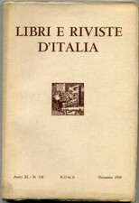 LIBRI E RIVISTE D'ITALIA N