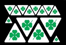 Kit 14 Adesivi Stickers ALFA