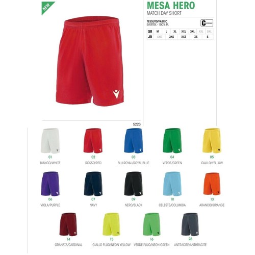 Macron pantaloncini mesa hero - pantaloncini,