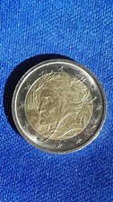  Moneta 2 Euro Dante Alighieri 2019 Repubblica italiana circolata