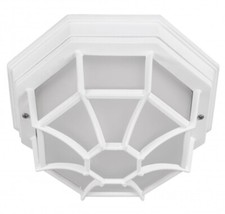 Lampada da Parete Applique per Esterno Lanterna Bianca Giardino Casa a muro Eglo