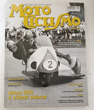 Motociclismo d'epoca 3 2007 - Gilera 500 sidecar - MotoBi Catria 175 - Chimera