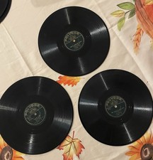 Lotto 3 Dischi 78 Giri BIng Crosby Da Grammofono