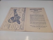 Aircraft Recognition Test booklet/poster, Aeroplane Monthly Magazine