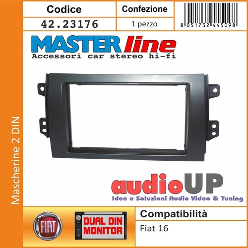 Mascherina autoradio din - 2,
