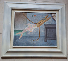 ENRICO BENAGLIA -  OLIO SU TELA  40 X 50 - AUTENTICATO