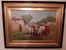 Dipinto su tavola 50x35 CARLO DOMENICI