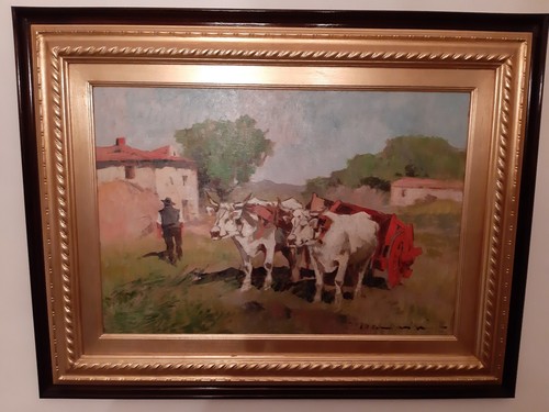Dipinto tavola 50x35 carlo - su,