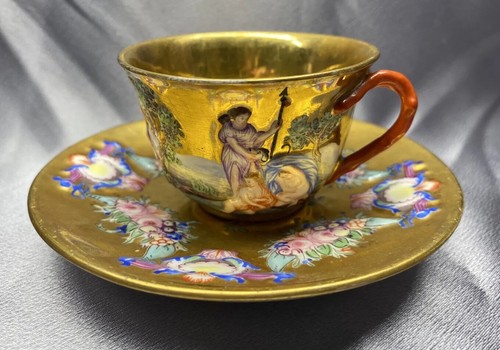 Capodimonte tazza piattino - capodimonte,
