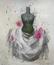 Regal Green Luca Bellandi Opera SERIGRAFIA Classico Moderno Firmata e Numerata