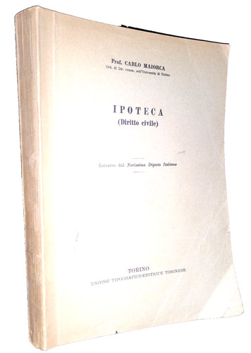 Maiorca ipoteca diritto - -,