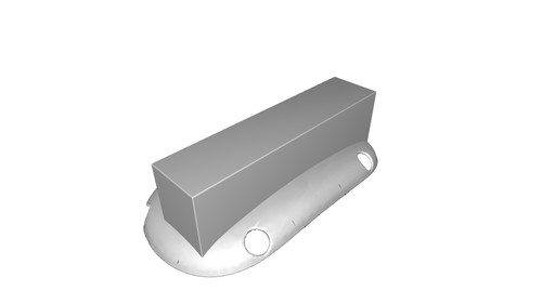 Supporto batteria frontale - batteria,