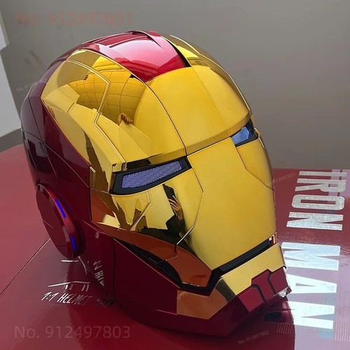 Iron man gold mask cosplay - iron,