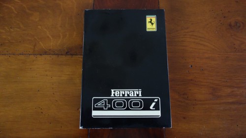 Ferrari 400i manuale - manuale,