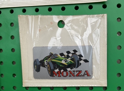 Adesivo vintage monza car - adesivo, f1