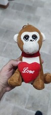 Peluche Scimmia love Pupazzo