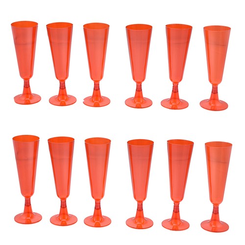 Set calici fluit rossi - calici,