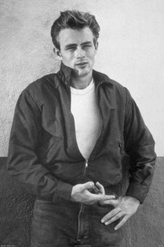 James dean poster ritratto - james,
