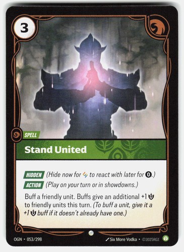 Stand united 053 298 common - stand,