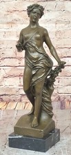 Lady Bronzo Statue Europeo