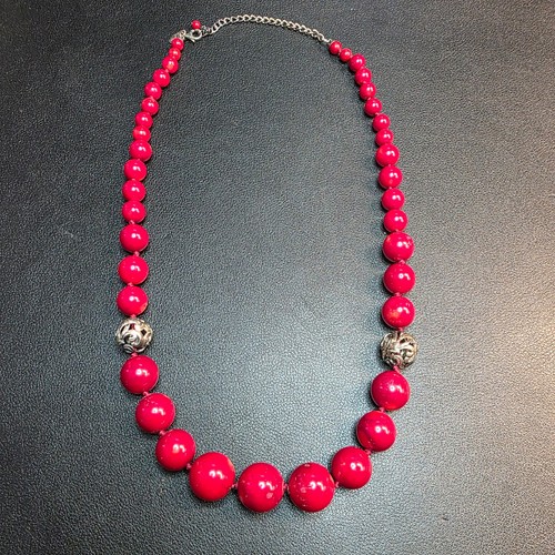 Collana perle corallo - collana,