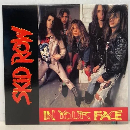 Skid row your face - row, vinyl