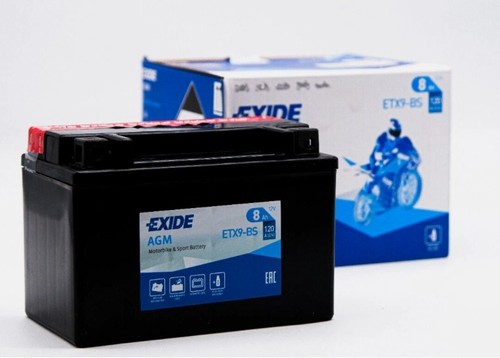 Batteria exide etx9 - batteria, etx9-bs