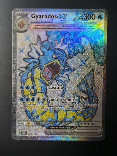 Carta pokemon gyarados - pokemon, ex