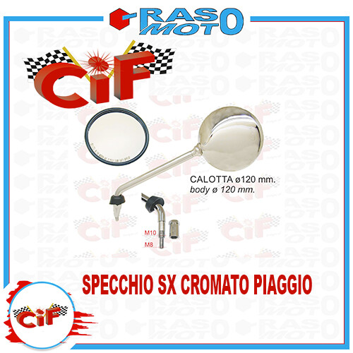 Specchio retrovisore sinistro - specchio,