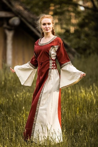 Abito medievale larp - abito, sophie