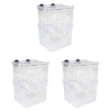  3 Pcs Guppy Breeding Tank