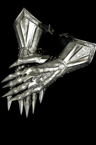 Handmade spiked steel - spiked,