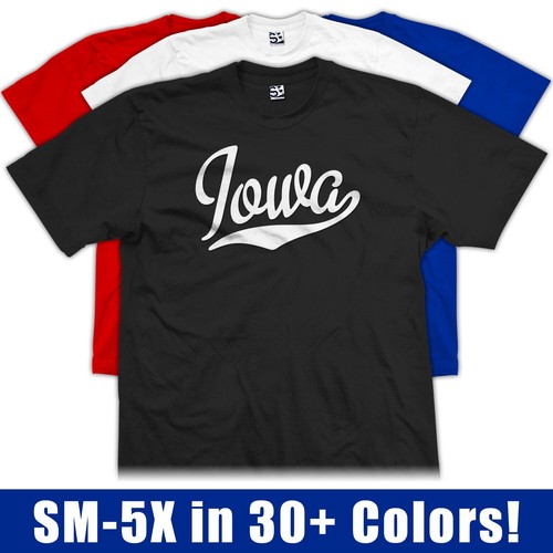 Shirt iowa script - t-shirt,