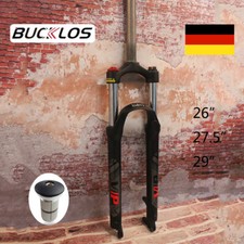 Forcella sospensione bici mtb 26/27.5/29" 9mm QR 1-1/8" disco ciclismo 100mm forcella