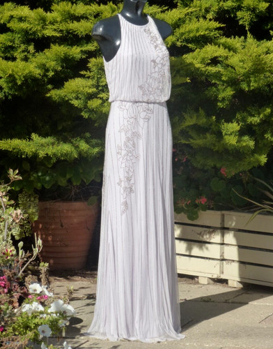 Maxi abito sexy con - , perline