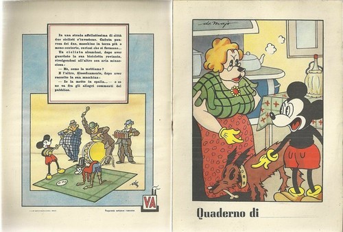 Quaderno topolino - quaderno,
