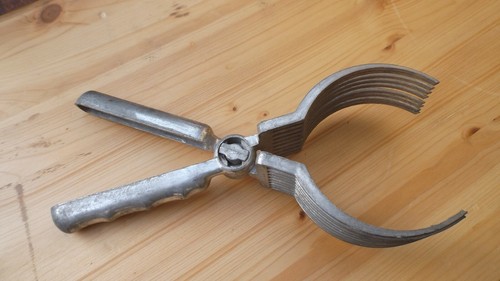 Pinza alluminio x fermare - in,