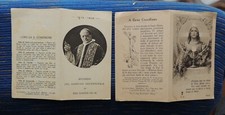 SANTINI  D'EPOCA di carta inizi del Novecento - lotto di 2. Anche singoli
