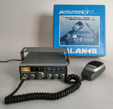 Baracchino CB ALAN48 MIDLAND Old 40+40 canali AM/FM+Microfono Dinamico +Box -84E