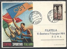 1954 C.S.I.  ITALIAN RUGBY