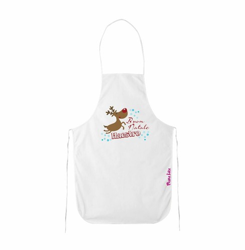 Grembiule bianco cucina - bianco,